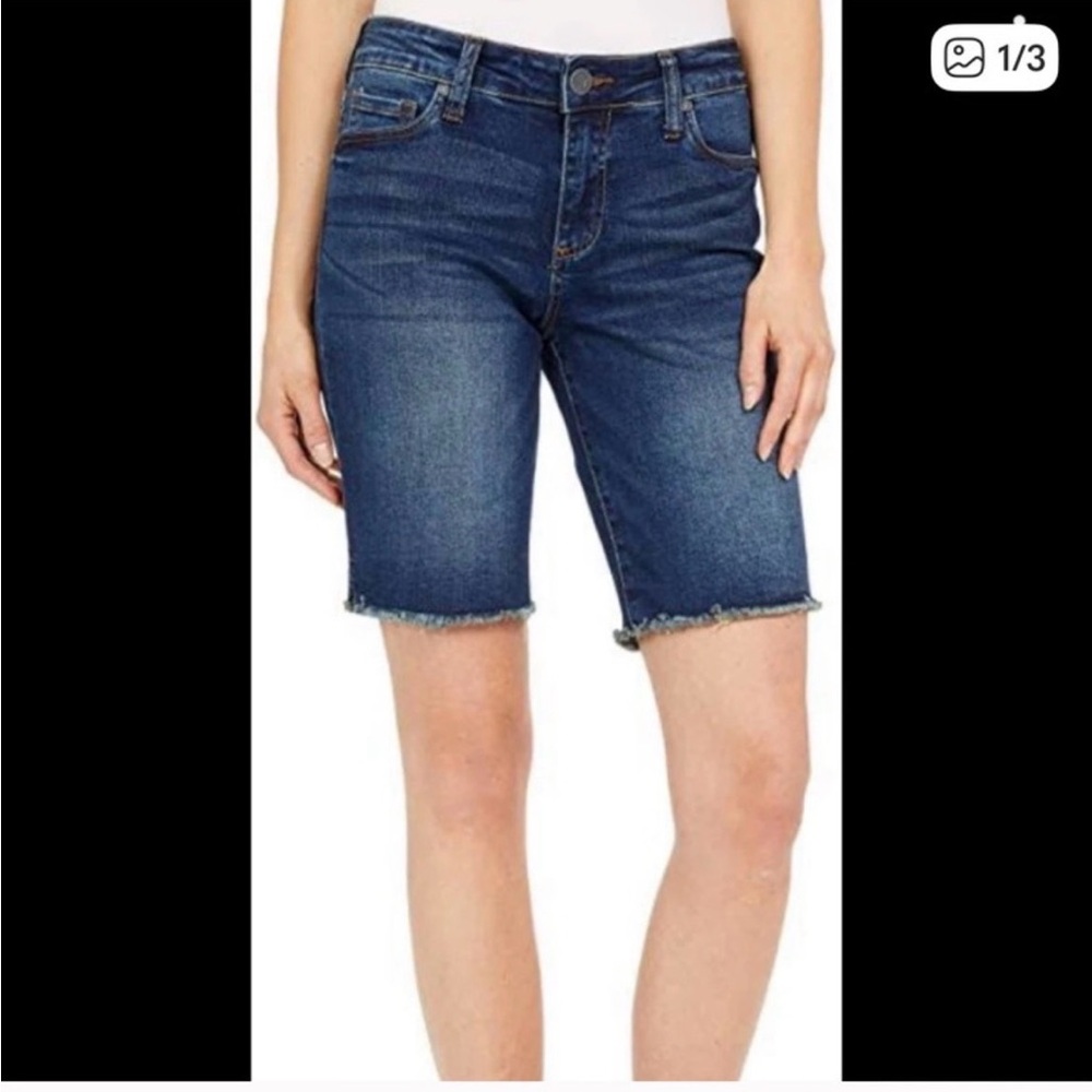 Women's Denim Bermuda Shorts